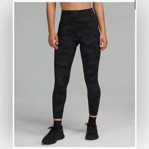 Lululemon fast and free camo leggings